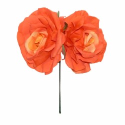 FLOR FLAMENCA DOS ROSAS