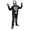 DISFRAZ SKELITO ELEGANTE GID INFANTIL