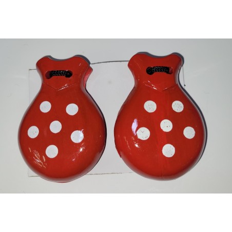 CASTAÑUELAS  MADERA DE LUNARES