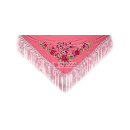 MANTONCILLO BORDADO PÁJARO