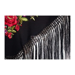 MANTONCILLO BORDADO PÁJARO