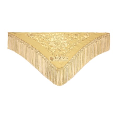 MANTONCILLO BORDADO ROSA GRANDE