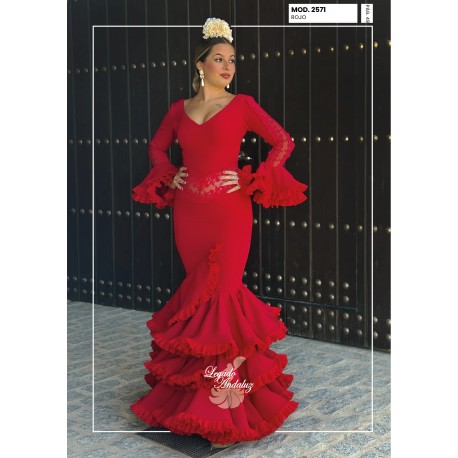 Traje de Flamenco de Alta Calidad