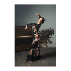 Falda Yumbel Punto Elástico Estampado Adulto