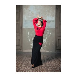 Falda Voluta Punto Elástico