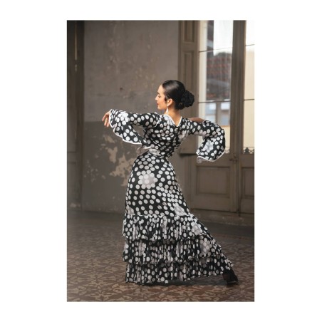 Falda Vórtice Punto Elástico Estampado Adulto