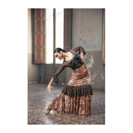 Falda Schermo Punto Elástico Estampado Adulto