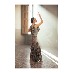 Falda Lusso Punto Elástico Estampado Adulto