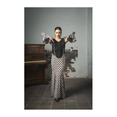 Vestido Lei Punto Elástico Estampado Adulto