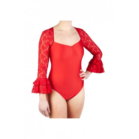 Body de adulto con encaje
