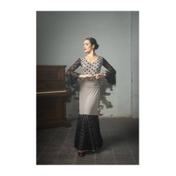 Body Cautín Punto Elástico Estampado Adulto