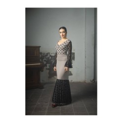 Body Cautín Punto Elástico Estampado Adulto