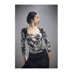 Body Tierra Punto Elástico Estampado Adulto