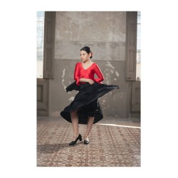 Maillot M/Volante Lycra Infantil