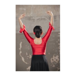 Maillot M/Volante Lycra Infantil