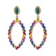 PENDIENTES HOJITAS OVALADO