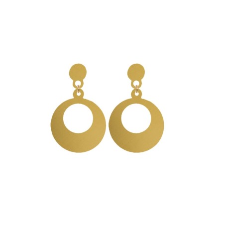 PENDIENTE ARGOLLA PEQUEÑA METAL