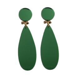 PENDIENTE LAGRIMA ESPEJO