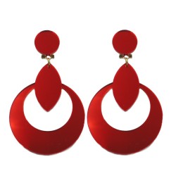 PENDIENTE ESPEJO ARGOLLA