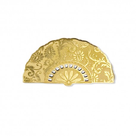 BROCHES ABANICO ESTAMPADO