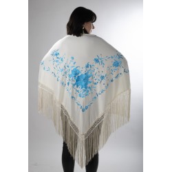 Mantón Bordado Grande