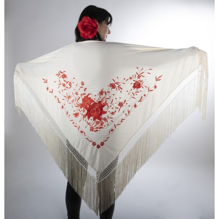 Mantón Bordado Grande