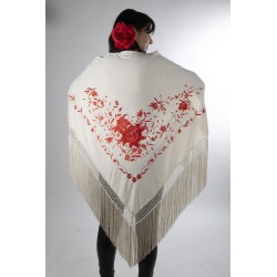 Mantón Bordado Grande