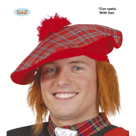 SOMBRERO ESCOCES CON PELO