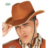 SOMBRERO VAQUERO FIELTRO MARRON