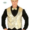 CHALECO LENTEJUELAS ORO