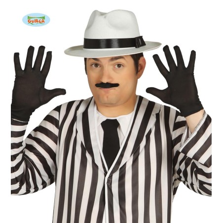 GUANTES NEGROS 25 CMS.