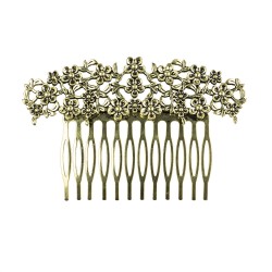 PEINETA FLAMENCA METAL CALADA