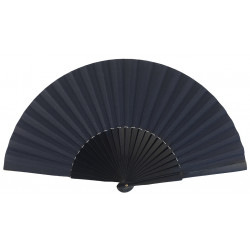 Abanico de madera en colores