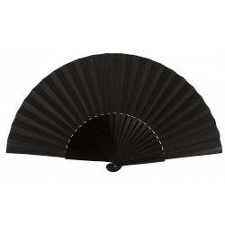 Abanico de madera en colores