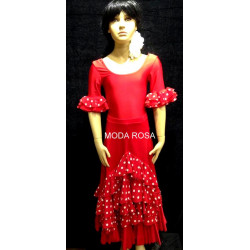 Conjunto de niña Falda + body