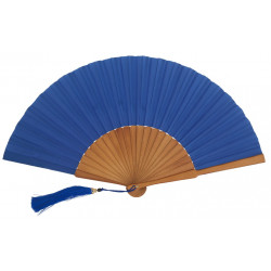 Abanico liso seda Arce