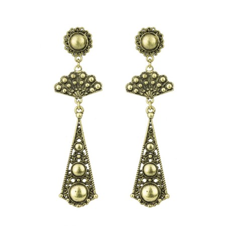 PENDIENTE FLAMENCA METAL