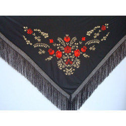 Mantón Bordado Mediano