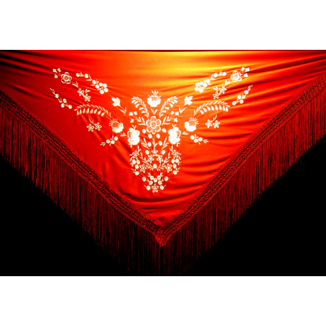 Mantón Bordado Mediano