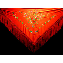 Mantón Bordado Mediano