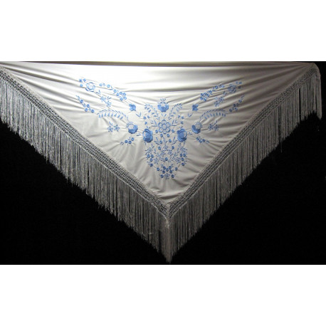 Mantón Bordado Mediano