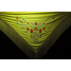 Mantón Bordado Mediano