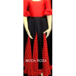 Falda de Niña de Godets