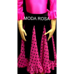 Falda de Niña de Godets