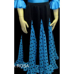 Falda de Niña de Godets