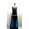 Vestido de Flamenca de Tirantes y Godets