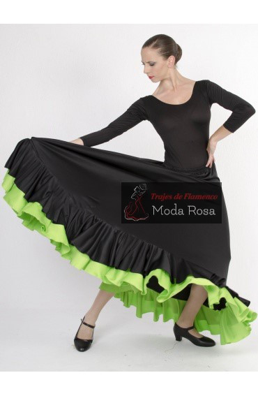 Falda de Flamenca - Trajes de flamencos Moda Rosa