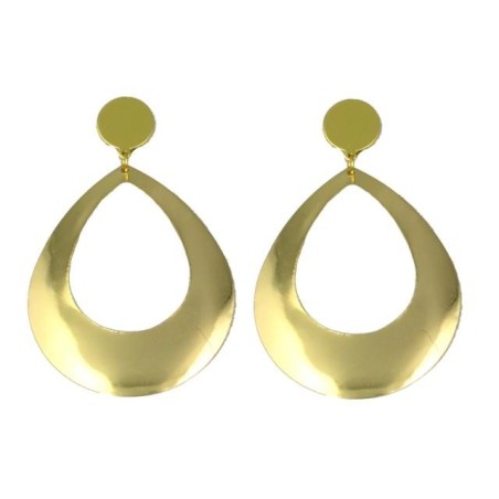 PENDIENTE DORADO DE FLAMENCA