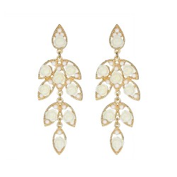 PENDIENTE FLAMENCA ROSAS