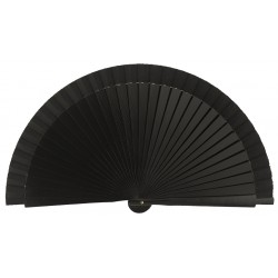 Abanico de madera en colores